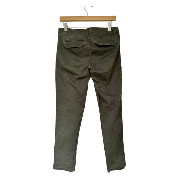 Wit & Wisdom Cargo Pants Khaki Green 4 Front & 2 Back Flap Pockets Size 6 - Picture 3 of 7